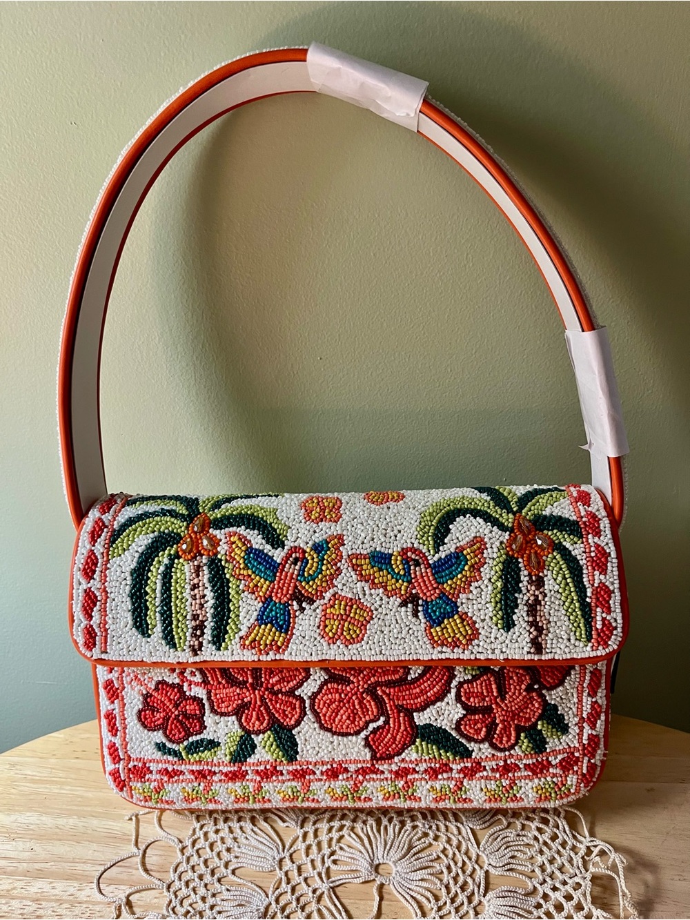 America and Beyond Rio Rhythm Beaded Bag